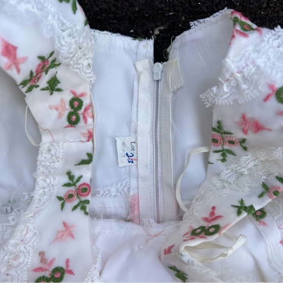 Vintage 1970s empire waist floral dress - Picture 5 of 7